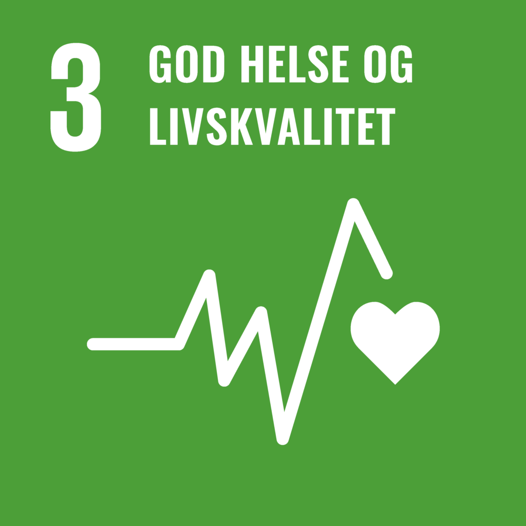 FNs bærekraftsmål 3: God helse og livskvalitet.